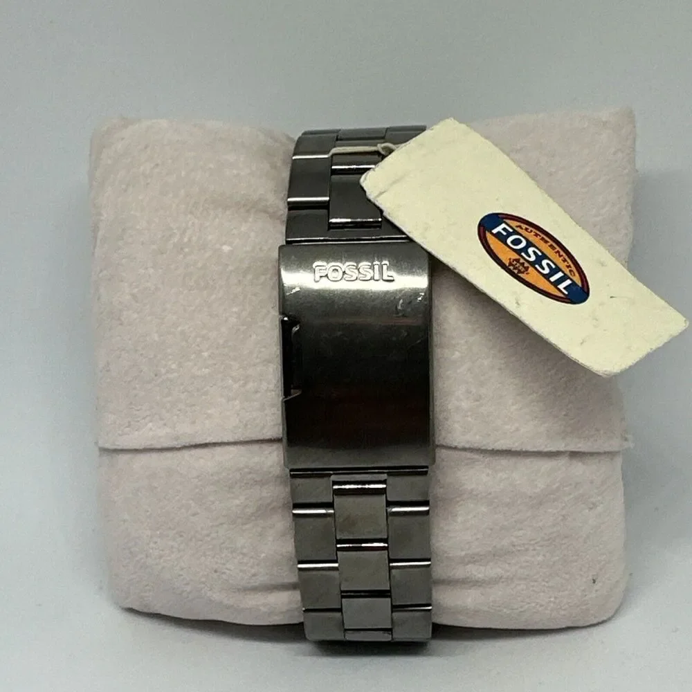 Fossil Del Ray CH2970 Men's Gray Stainless Steel Analog Dial Quartz Watch HME326 - Picture 5 of 11